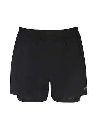 RUKKA | Damen Laufshort 2in1 Makela | schwarz